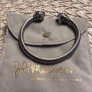 John Medeiros rhodium cuff